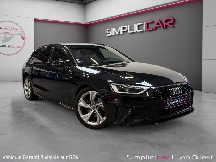 Audi  a4 avant 35 tfsi 150 s tronic 7 s line entretiens audi - garantie 12 mois occasion simplicicar lyon ouest simplicicar...