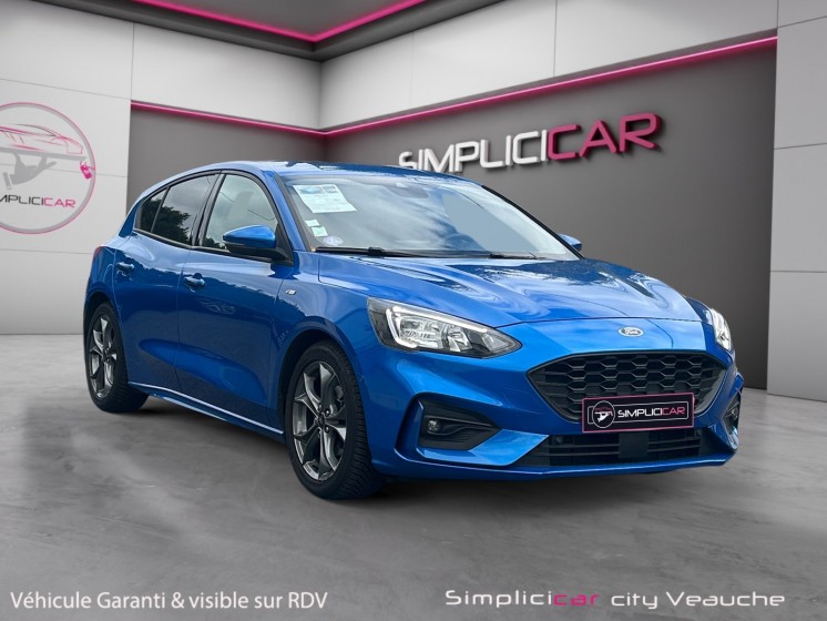 Ford focus 1.0 ecoboost 155 st line sièges et volant chauffant / caméra / android auto occasion simplicicar veauche...