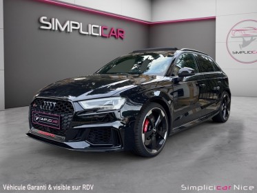 Audi rs3 sportback pack rs   toit ouvrant / camera / bo ... . occasion  simplicicar nice - pfvauto simplicicar simplicibike...