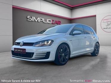 Volkswagen golf 2.0 tsi 220 bluemotion technology dsg6 gti - garantie 12 mois occasion parc voitures beauvais simplicicar...