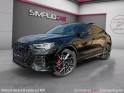 Audi rs q3 sportback 400ch quattro - full black - full - faible km - immat fr - occasion simplicicar compiegne simplicicar...