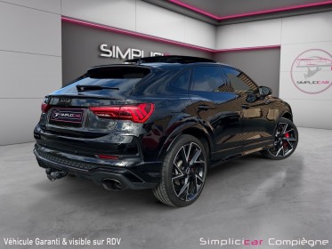Audi rs q3 sportback 400ch quattro - full black - full - faible km - immat fr - occasion simplicicar compiegne simplicicar...