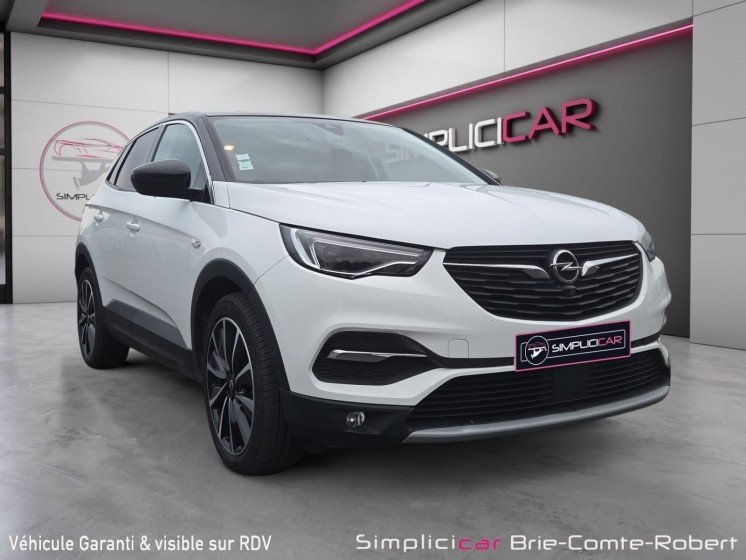 Opel grandland x 1.5 diesel 130 ch bva8 ultimate - garantie 12 mois -intérieur cuir -sieges électriques - toit panoramique...