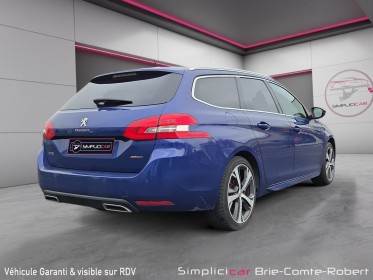 Peugeot 308 sw 2.0 bluehdi 150ch ss eat6 gt line -garantie 12 mois -intérieur cuir - toit panoramique - entretien à jour...