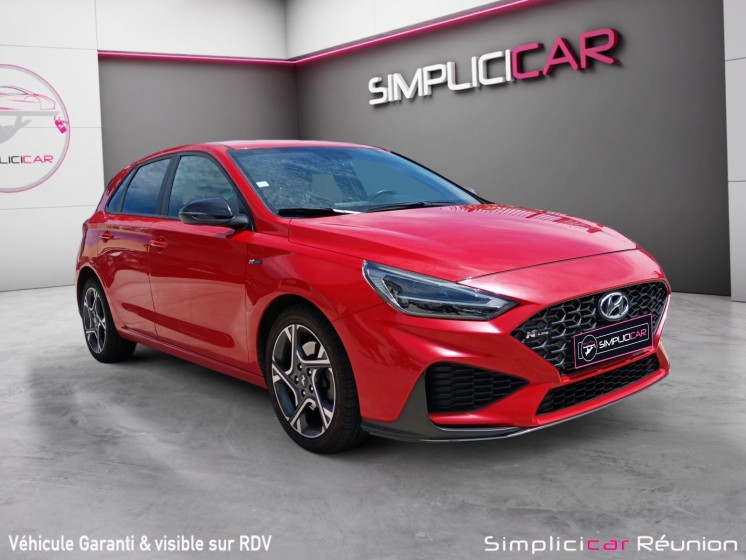 Hyundai i30 1.0 t-gdi 120 ibvm6 hybrid 48v finition n line / carplay / chargeur induction / caméra recul occasion réunion...