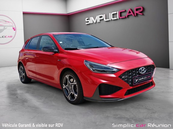 Hyundai i30 1.0 t-gdi 120 ibvm6 hybrid 48v finition n line / carplay / chargeur induction / caméra recul occasion réunion...