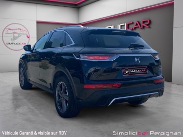 Ds ds7 crossback bluehdi 130 eat8 grand chic  edition inspiration opera brun alezan sièges massant mémoire électrique......