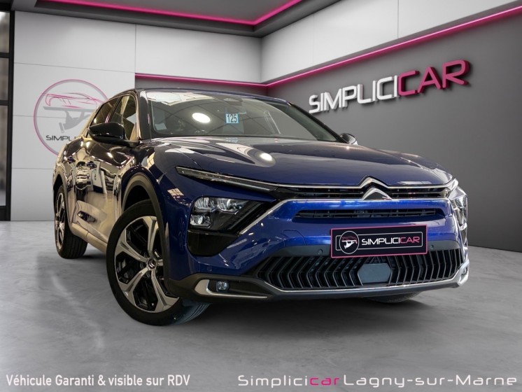 Citroen c5 x 1.2 puretech 130 ss eat8 shine - garantie constructeur - camera - carplay occasion simplicicar lagny ...