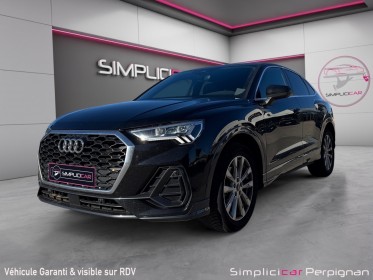 Audi q3 sportback 35 tdi 150 ch s tronic 7 quattro advanced 1er main suivi audi caméra sièges chauff garantie 12 mois...