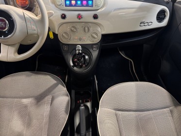 Fiat 500 serie 3 69ch 1.2l lounge dualogic carplay  garantie 12 mois occasion montpellier (34) simplicicar simplicibike france