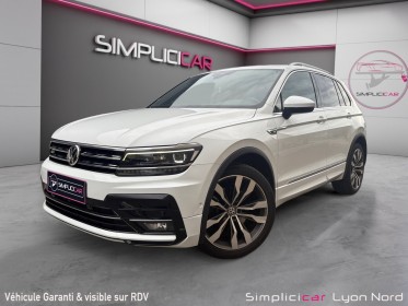 Volkswagen tiguan 2l tdi 240ch/carat rline/toit panoramique/caméra 360/sièges chauffants/feux matrixled/attelage......