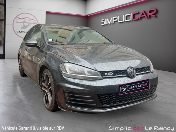 Volkswagen golf 2.0 tdi 184 bluemotion technology fap dsg6 gtd dynaudio garantie 12 mois occasion simplicicar le raincy...