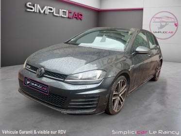 Volkswagen golf 2.0 tdi 184 bluemotion technology fap dsg6 gtd dynaudio garantie 12 mois occasion simplicicar le raincy...