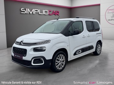 Citroen berlingo taille m bluehdi 100 ss bvm6 feel tpmr garantie 12 mois occasion simplicicar limoges  simplicicar...