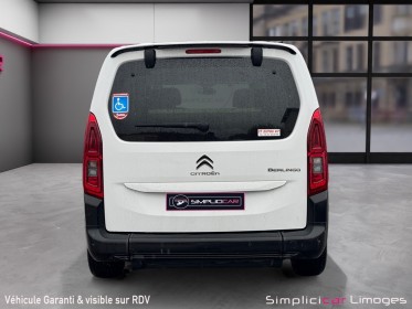 Citroen berlingo taille m bluehdi 100 ss bvm6 feel tpmr garantie 12 mois occasion simplicicar limoges  simplicicar...