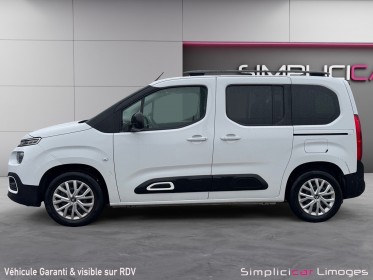 Citroen berlingo taille m bluehdi 100 ss bvm6 feel tpmr garantie 12 mois occasion simplicicar limoges  simplicicar...