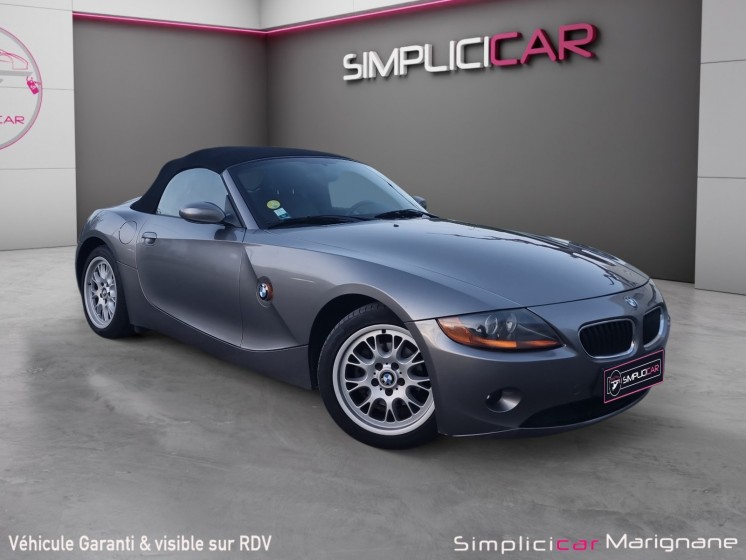 Bmw z4 z4 2.2i roadster radar arrière, capote électrique, sièges chauffants garantie 12 mois occasion simplicicar...