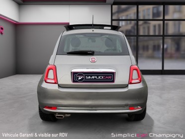 Fiat 500 my20 serie 7 euro 6d 1.2 69 ch lounge - toit ouvrant - cuir occasion champigny-sur-marne (94) simplicicar...