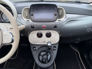 Fiat 500 my20 serie 7 euro 6d 1.2 69 ch lounge - toit ouvrant - cuir occasion champigny-sur-marne (94) simplicicar...