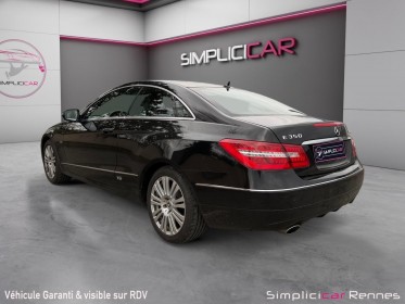 Mercedes classe e coupe 350 cdi blueefficiency executive a gps - radar av ar occasion simplicicar rennes simplicicar...