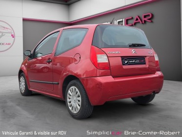 Citroen c2 c2 1.1i airdream collection- garantie 12 mois occasion simplicicar brie-comte-robert simplicicar simplicibike france