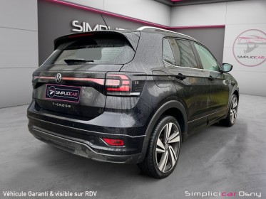 Volkswagen t-cross 1.0 tsi 115 start/stop dsg7 r-line occasion osny simplicicar simplicibike france