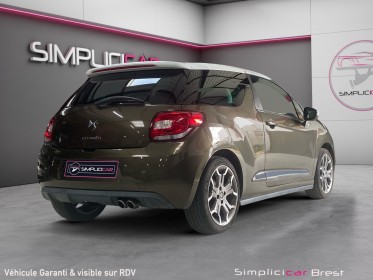Citroen ds3 1.6 thp 155ch just mat - moteur 45000km - garantie 12 mois occasion simplicicar brest simplicicar simplicibike...