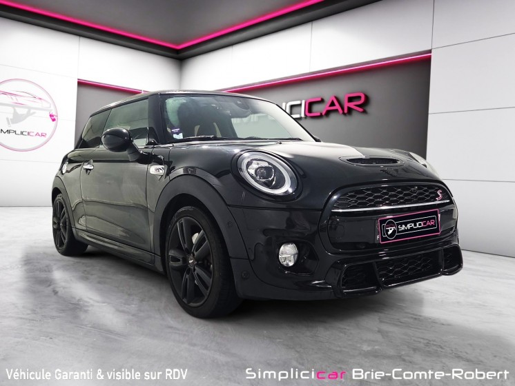 Mini hatch 3 portes f56 lci cooper s 192 ch bva7 finition john cooper works - garantie 12 mois - intérieur sport... occasion...
