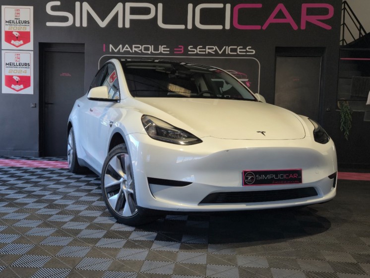 Tesla model y standard rwd - garantie constructeur occasion  simplicicar aix les bains simplicicar simplicibike france