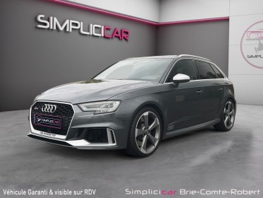 Audi rs3 sportback 2.5 tfsi 400 s tronic 7 quattro - stage 1 500ch mtr - intérieur cuir - toit ouvrant - garantie 12 mois...