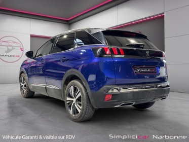 Peugeot 3008 2.0 bluehdi 150ch ss bvm6 gt line caméra carplay radar av ar garantie 12 mois occasion simplicicar narbonne...