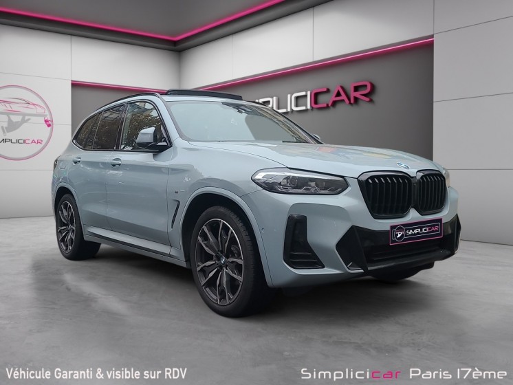 Bmw x3 g01 lci xdrive 20d 190ch bva8 m sport occasion paris 17ème (75)(porte maillot) simplicicar simplicibike france