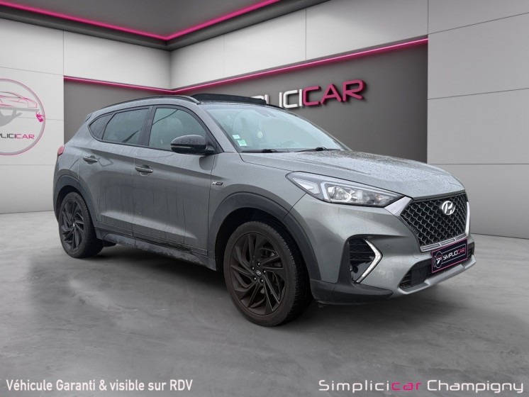 Hyundai tucson 1.6 crdi 136 hybrid dct-7 n line edition - toit ouvrant - caméra occasion champigny-sur-marne (94)...