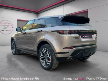 Land rover range rover evoque p300e phev awd bva8 autobiography occasion paris 17ème (75)(porte maillot) simplicicar...