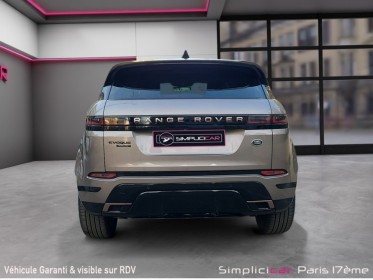 Land rover range rover evoque p300e phev awd bva8 autobiography occasion paris 17ème (75)(porte maillot) simplicicar...
