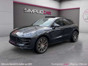 Porsche macan turbo 3.6 v6 400 ch pdk / entretien porsche / toit ouvrant / pack chrono occasion paris 17ème (75)(porte...