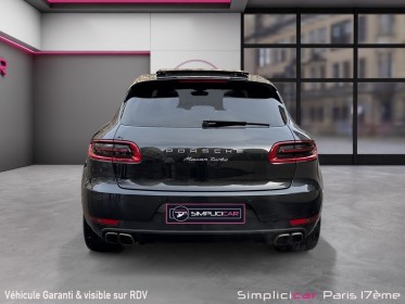 Porsche macan turbo 3.6 v6 400 ch pdk / entretien porsche / toit ouvrant / pack chrono occasion paris 17ème (75)(porte...