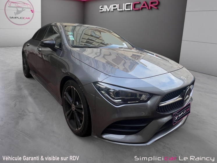 Mercedes cla coupe 200 7g-dct amg line toit ouvrant full entretiens mercedes garantie 12 mois occasion simplicicar le raincy...