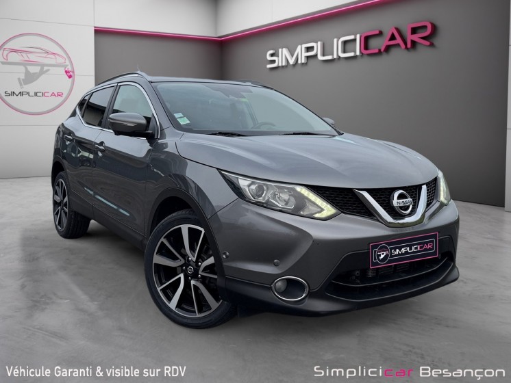 Nissan qashqai 1.6 dci 130 stop/start tekna xtronic a garantie 12 mois toit panoramique pare brise dégivrant siège......