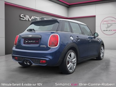 Mini hatch 5 portes cooper s 192 ch finition red hot chili - garantie 12 mois - feux de route mini occasion simplicicar...