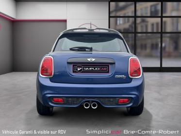 Mini hatch 5 portes cooper s 192 ch finition red hot chili - garantie 12 mois - feux de route mini occasion simplicicar...