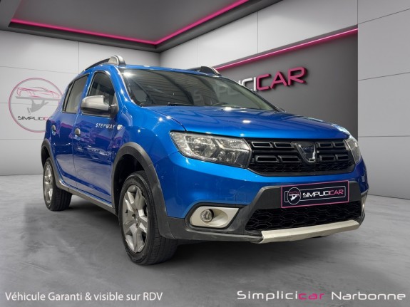 Dacia sandero tce 90 stepway radar ar clim garantie 12 mois occasion simplicicar narbonne simplicicar simplicibike france