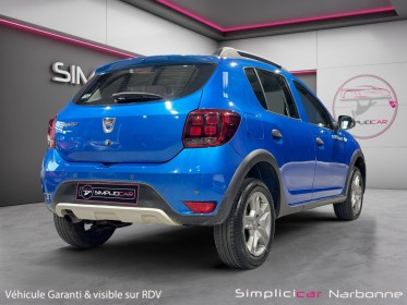 Dacia sandero tce 90 stepway radar ar clim garantie 12 mois occasion simplicicar narbonne simplicicar simplicibike france