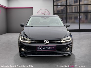 Volkswagen polo 1.5 tsi 150 dsg7 r-line acc caméra de recul angles morts garantie 12 mois occasion barberey simplicicar...