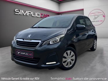 Peugeot 108 1.0 vti 68ch/moteur a chaine/garantie 12 mois occasion simplicicar salon de provence simplicicar simplicibike...