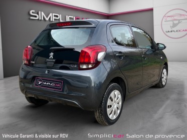 Peugeot 108 1.0 vti 68ch/moteur a chaine/garantie 12 mois occasion simplicicar salon de provence simplicicar simplicibike...