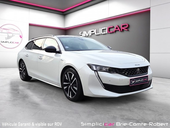 Peugeot 508 sw hybrid 225 e-eat8 gt - garantie 12 mois - système audio focal - toit ouvrant - caméra 360° occasion...