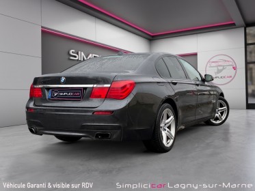 Bmw serie 7 f01/f02/f04 750i v8 xdrive pack sport m - carnet d'entretien complet bmw - camera 360 - suspension pneumatique...