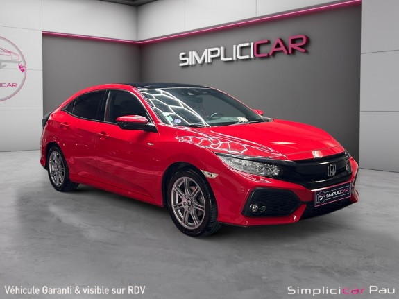 Honda civic 2017 1.0 i-vtec 129 executive occasion simplicicar pau simplicicar simplicibike france