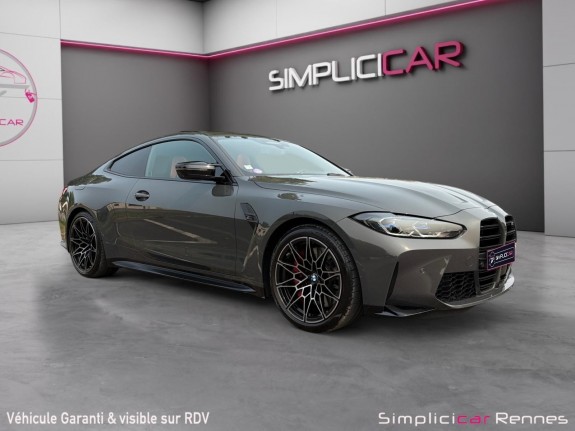 Bmw m4 competition coupe g82 510 bva8 - toit ouvrant - camera 360 - sièges chauffants et ventilés - carplay - harman...
